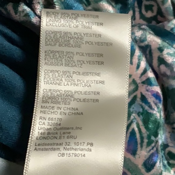 ⚡️sale⚡️NWOT Free People Delphine Velvet Paisley Printed Jumpsuit - M - Picture 6 of 6